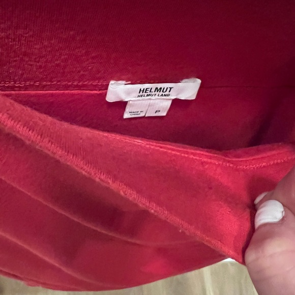 Helmut Lang ruched jersey mini skirt - Picture 3 of 5